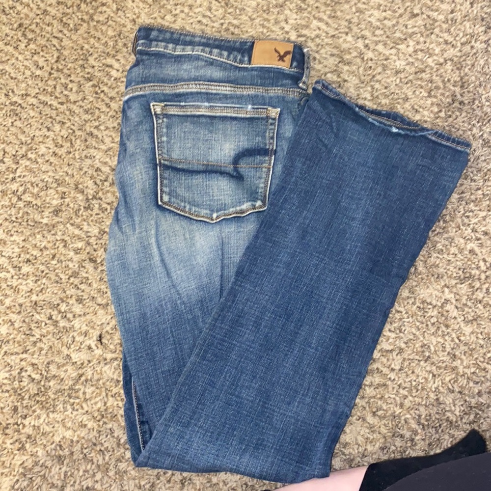 American Eagle skinny kick jeans